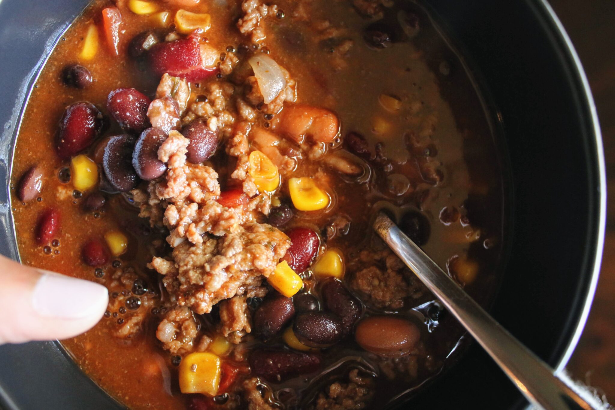 Three Bean Taco Soup - Crystal Holliday with The Holliday Collective