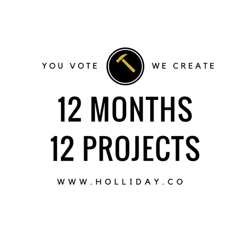 12 months 12 projects 