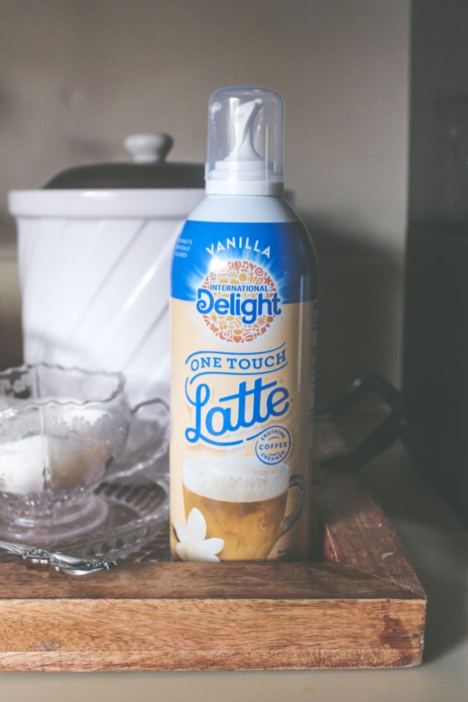 international delight one touch latte, make your own latte, make a latte at home, how to latte