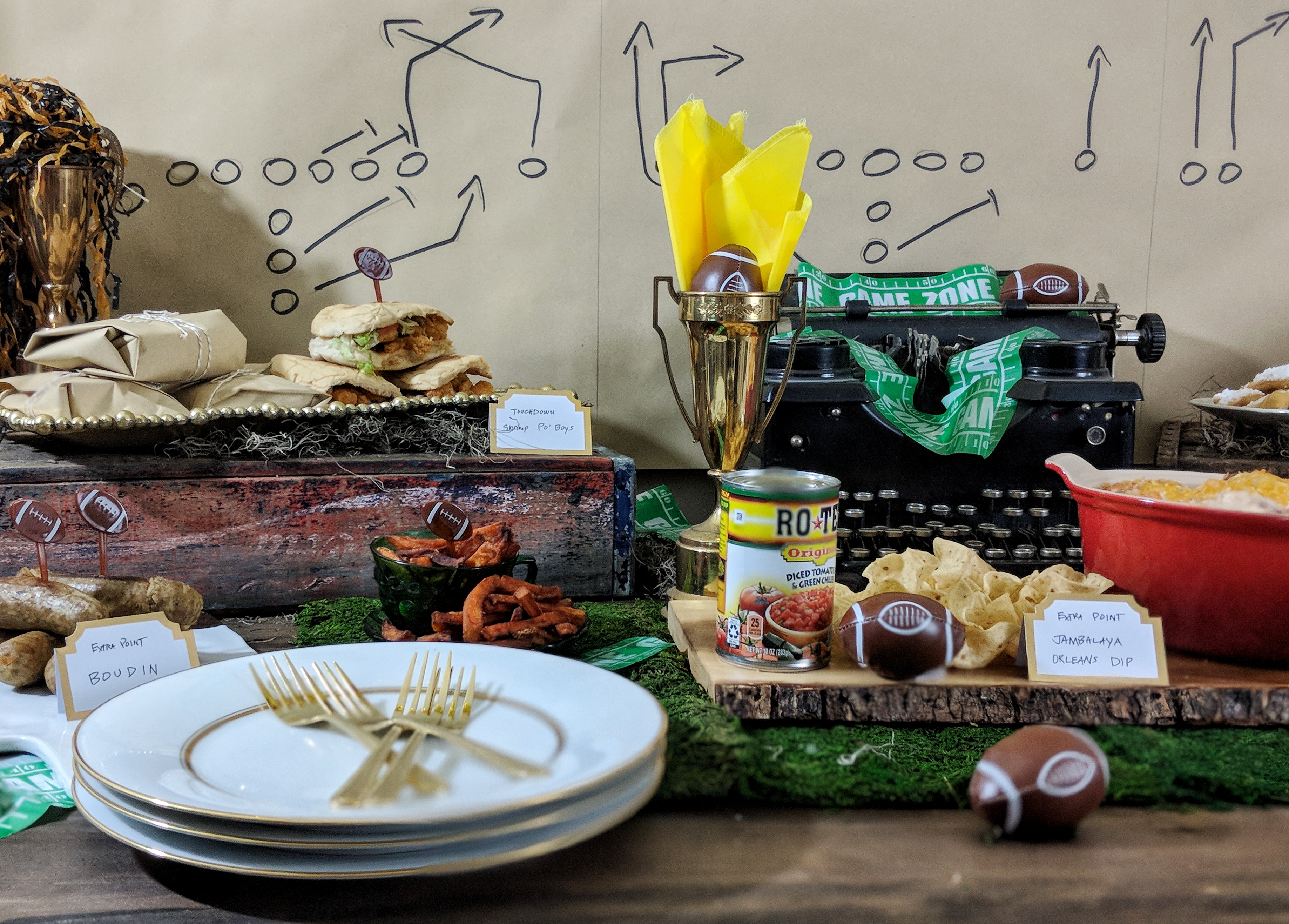 Southern Rustic Game Day Party - Crystal Holliday with The Holliday  Collective