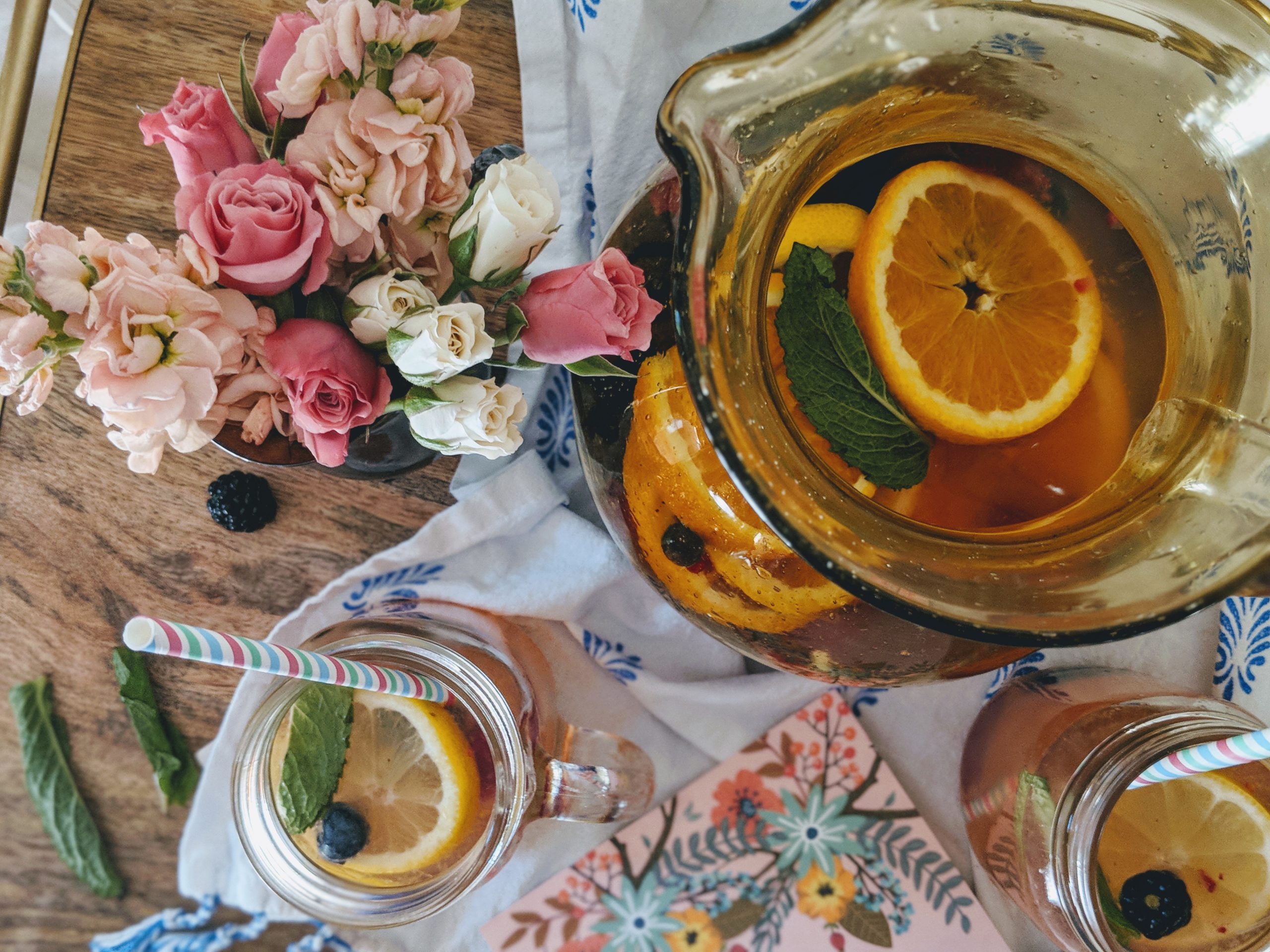 ROSÉ, WINE SANGRIA, ROSÉ WINE SANGRIA, DRINK RECIPE, SANGRIA RECIPE